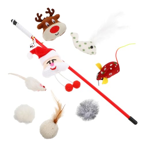 Beaupretty Für Katzen 8-teiliges Weihnachts-katzenspielzeug-Set Stilvolles Strumpfspielzeug Weihnachtsthema Beaupretty Für Katzen 8-teiliges Weihnachts-katzenspielzeug-Set Stilvolles Strumpfspielzeug Weihnachtsthema von Beaupretty