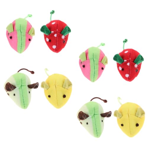 Beaupretty 8st Katzenspielzeug Katzenrattenspielzeug Mäuse-katzenspielzeug Kätzchen-beißspielzeug Katzenbissspielzeug Katzen-Teaser-Spielzeug Aus Plüsch Wassermelone Hauskatze Beaupretty 8st Katzenspielzeug Katzenrattenspielzeug Mäuse-katzenspielzeug Kätzchen-beißspielzeug Katzenbissspielzeug Katzen-Teaser-Spielzeug Aus Plüsch Wassermelone Hauskatze von Beaupretty