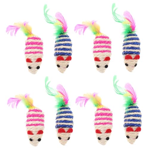 Beaupretty 8st Sound-katzenspielzeug Katzen-mäuse-Spielzeug Auf Stockspielzeug Einziehbarer Katzenstab Künstlicher Teaser Katze-mäuse-Spielzeug Teaser-Spielzeug Sisal Kätzchen Abspielen Beaupretty 8st Sound-katzenspielzeug Katzen-mäuse-Spielzeug Auf Stockspielzeug Einziehbarer Katzenstab Künstlicher Teaser Katze-mäuse-Spielzeug Teaser-Spielzeug Sisal Kätzchen Abspielen von Beaupretty