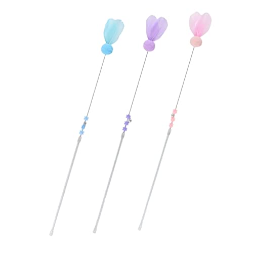 Beaupretty 3er-Sets Katzenspielzeug Interaktives Spielzeug Interaktives Katzenspielzeug Teaser Für Katzen Und Kätzchen Teasing-Stick Heimtierbedarf Übungslinderung 3 Stück * 3 Beaupretty 3er-Sets Katzenspielzeug Interaktives Spielzeug Interaktives Katzenspielzeug Teaser Für Katzen Und Kätzchen Teasing-Stick Heimtierbedarf Übungslinderung 3 Stück * 3 von Beaupretty
