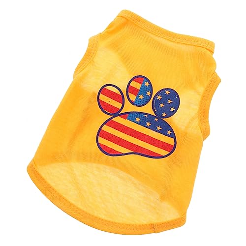 Beaupretty Ärmelloses Shirt Für Amerikanische Flaggenhemden Welpen Weste Katze Weste Entzückende Haustierweste Hemd Für Hund Welpenweste Weste Für Hund Zubehör Kleidung Baumwolle Beaupretty Ärmelloses Shirt Für Amerikanische Flaggenhemden Welpen Weste Katze Weste Entzückende Haustierweste Hemd Für Hund Welpenweste Weste Für Hund Zubehör Kleidung Baumwolle von Beaupretty