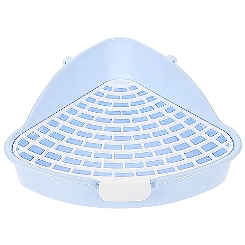 Beaupretty Kasten Kaninchentoilette Ecktoilette Für Kleine Haustiere Meerschweinchen Wurf Haustierkäfig Toilette Kaninchen-töpfchentrainer Kaninchenstall Pp Kleines Haustier Überdimensioniert von Beaupretty