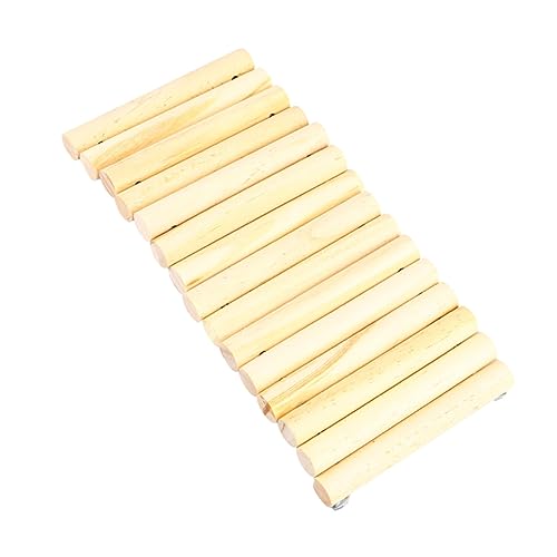Beaupretty Chew Stick Baumstamm Tunnel Für Hamster Und Kleintiere Naturholz Spielzeug Holzbogen Für Käfiggestaltung Und Beschäftigung Große Khaki von Beaupretty