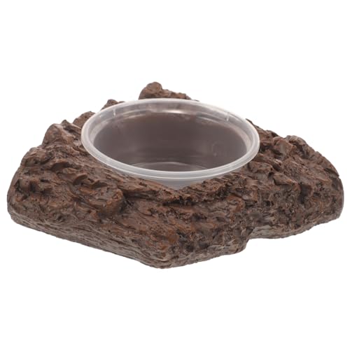 Beaupretty Futternapf für Reptilien Reptilien-Wasserschale Futternapf für Terrarien Reptilien wasserschale Terrarium wasserschale Tier Futterschale für Steinwürmer aus Kunstharz Beaupretty Futternapf für Reptilien Reptilien-Wasserschale Futternapf für Terrarien Reptilien wasserschale Terrarium wasserschale Tier Futterschale für Steinwürmer aus Kunstharz von Beaupretty