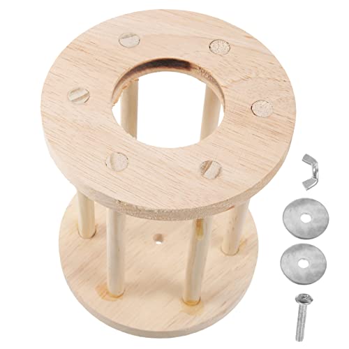 Beaupretty Heu-futterständer Holz-katzentoilette Heu-futterständer Heu-Netz-futterständer Hamster-grasständer Käfighalter Holzbehälter Käfig-Werkzeug Beaupretty Heu-futterständer Holz-katzentoilette Heu-futterständer Heu-Netz-futterständer Hamster-grasständer Käfighalter Holzbehälter Käfig-Werkzeug von Beaupretty
