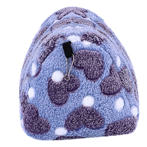 Beaupretty Haustierbetthaus Mit Hängender Hängematte Weiche Flanell-baumwollbettwäsche Für Hamster von Beaupretty