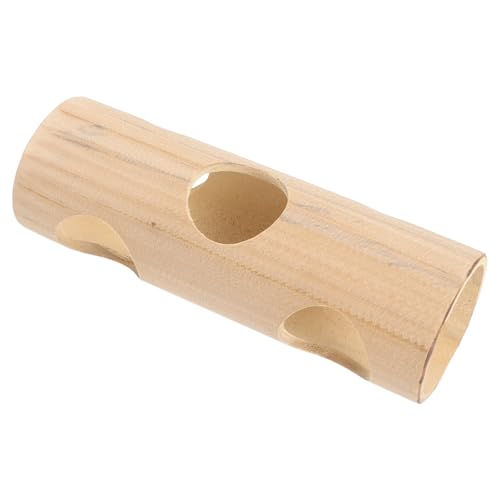 Beaupretty Hamsterhaus Versteck Rohre Meerschweinchen-Tunnel Spielzeug Sicheres Natürliches Für Haustiere Zufällige Farbe von Beaupretty