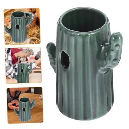 Beaupretty Hamster-Wasserflaschenständer Kaktus-Keramik-Wasserflaschenständer Halter Rennmaus-Wasserflaschenständer Für Hamster Kleine Haustiere Grün Beaupretty Hamster-Wasserflaschenständer Kaktus-Keramik-Wasserflaschenständer Halter Rennmaus-Wasserflaschenständer Für Hamster Kleine Haustiere Grün von Beaupretty