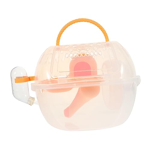 Beaupretty Hamsterkäfig Hamsterbehälter Kleintierlebensraum Hamsterspielzeug tragbarer Hamster kleine Haustiere mit käfig Hamsterhaus Streifenhörnchen Haustierkäfig Tragetasche Reisen pp Beaupretty Hamsterkäfig Hamsterbehälter Kleintierlebensraum Hamsterspielzeug tragbarer Hamster kleine Haustiere mit käfig Hamsterhaus Streifenhörnchen Haustierkäfig Tragetasche Reisen pp von Beaupretty
