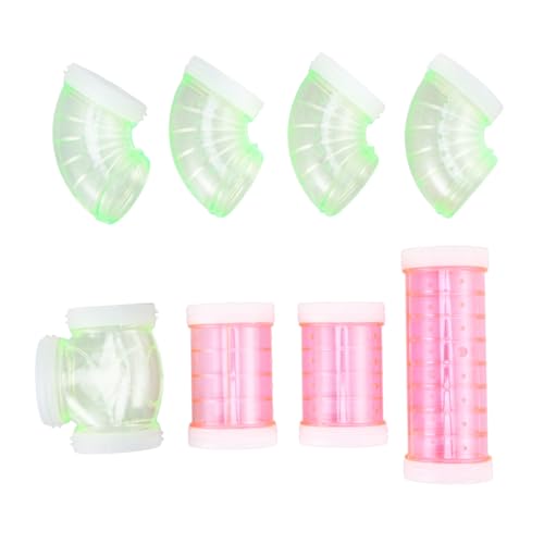 Beaupretty Hamsterspielzeug Acrylröhre Tierkäfigröhre Lebensraumtunnel Zubehör Für Hamster Zufällige Farbe von Beaupretty