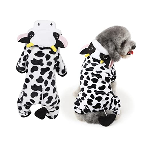 Beaupretty Hundekleidung Haustier-Outfit Kuh- Warm Und Bequem Für Hunde Größe Xs Für Halloween Und Partys Beaupretty Hundekleidung Haustier-Outfit Kuh- Warm Und Bequem Für Hunde Größe Xs Für Halloween Und Partys von Beaupretty
