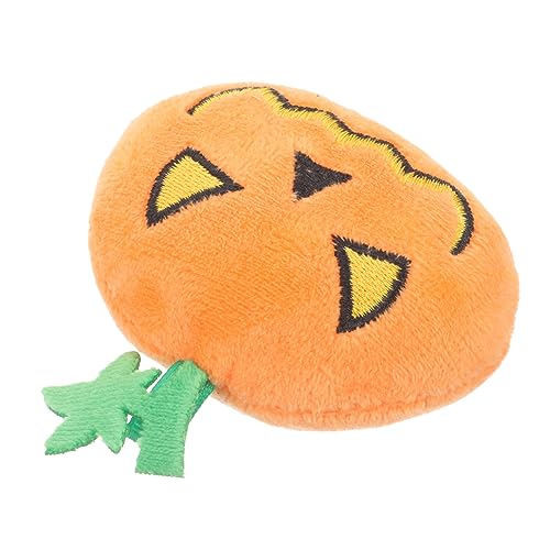 Beaupretty Interaktives Halloween-katzenspielzeug Kauspielzeug für Haustierkatzen Quietschendes Kürbis-Design Katzen-beißspielzeug für Spaß von Beaupretty