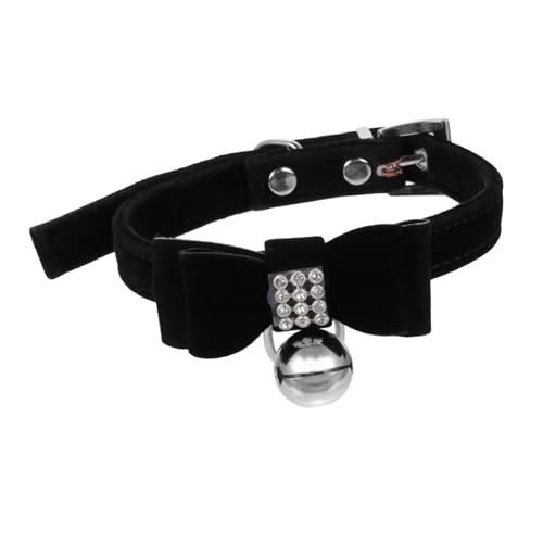 Beaupretty Niedliches Haustierhalsband Mit Strass-Schleife Für Und Hunde Modisches Haustier-Outfit Verstellbare Größe von Beaupretty