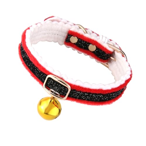 Beaupretty Haustierhalsband Zu Weihnachten Weihnachtsdeko Katze Dekorative Halskette Weihnachten Haustierhalsband Weihnachtskragen Katzenhalsband Dekorativer Kragen Kleidung Zubehör Filzstoff von Beaupretty