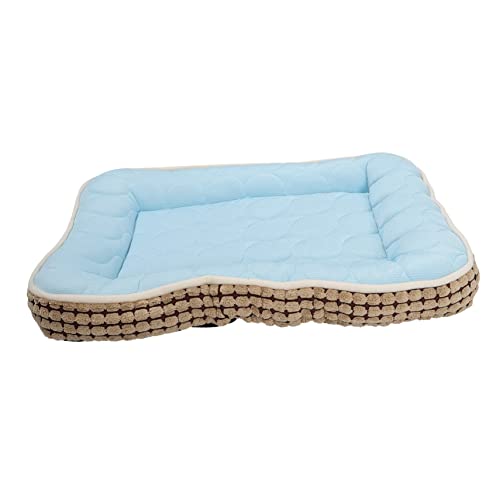 Beaupretty Haustiermatte Katzen-sommerkissen Sommerkissen Für Katzen Sommerbett Für Welpen Outdoor-kühlmatte Für Hunde Kühlbett Für Haustiere Hundekissen Zwinger Mat Cooles Gefühl Baumwolle von Beaupretty