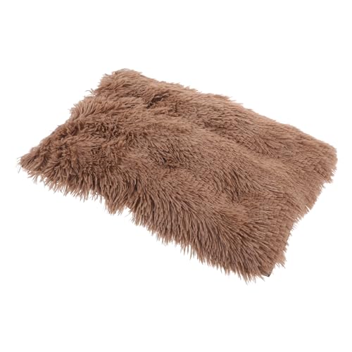 Beaupretty Haustiermatte Hundedecken Sofadecke Schlafkissen Bettmatratze Winterdecke schlafmatte für welpen Flauschige Zwinger Mat Haustierzubehör Haustierbett Hundeunterlage Tuch von Beaupretty