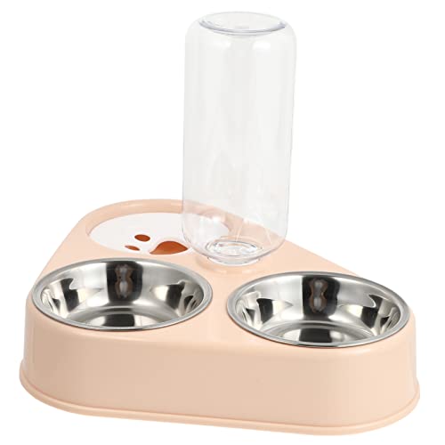 Beaupretty Edelstahl-futternapf-Set für Haustiere Silikonbasis Nicht für Katzen und Hunde Automatischer Wasserspender Im Lieferumfang Enthalten Beaupretty Edelstahl-futternapf-Set für Haustiere Silikonbasis Nicht für Katzen und Hunde Automatischer Wasserspender Im Lieferumfang Enthalten von Beaupretty