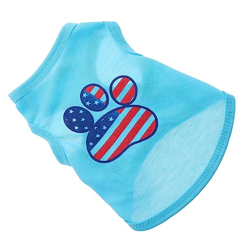 Beaupretty Hundeshirt Für Kleine Hunde Sommer Shirt Mit Amerikanischer Flagge Süßes Und Modisches Design Für Leicht Auszuziehen Für Tägliche Geeignet Beaupretty Hundeshirt Für Kleine Hunde Sommer Shirt Mit Amerikanischer Flagge Süßes Und Modisches Design Für Leicht Auszuziehen Für Tägliche Geeignet von Beaupretty