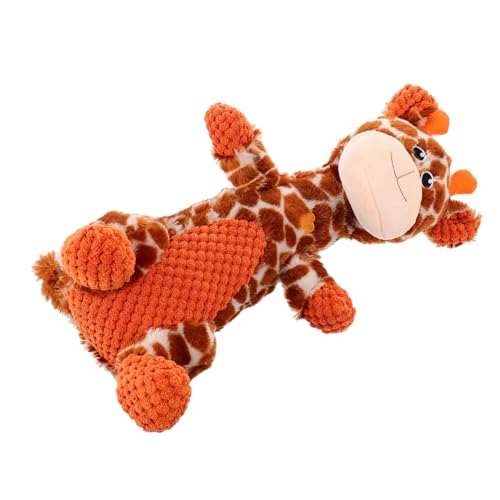 Beaupretty Kauspielzeug Für Hunde in Giraffenform Plüsch Quietschend Interaktives Welpen-backenzahnspielzeug Für Und Mittelgroße Hunde Beaupretty Kauspielzeug Für Hunde in Giraffenform Plüsch Quietschend Interaktives Welpen-backenzahnspielzeug Für Und Mittelgroße Hunde von Beaupretty
