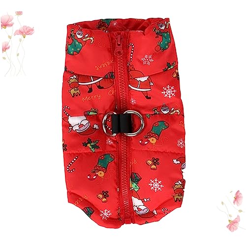 Beaupretty Weste für Hunde Hundeweste Weiche Baumwolle Weihnachtsmann-Muster Outdoor-Sport Schneeanzug für Haustier Hund Größe XL Beaupretty Weste für Hunde Hundeweste Weiche Baumwolle Weihnachtsmann-Muster Outdoor-Sport Schneeanzug für Haustier Hund Größe XL von Beaupretty