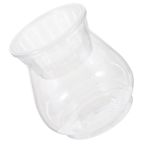 Beaupretty Hydroponisches Landschaftsfischbecken Leichtes Aquarium Tischfischbecken Aquarienbecken Aquarium Für Goldfische Hydroponischer Pflanzentopf Büro-Aquarium Klarer Fischhalter Plastik von Beaupretty