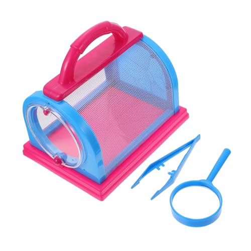 Beaupretty Insekten Beobachtungsbox mit Atmungsaktivem Netz Leichtes Outdoor Käfig für Naturforscher und Biologieunterricht Lupe und Pinzette zum Züchten von Raupen und Schmetterlingen Beaupretty Insekten Beobachtungsbox mit Atmungsaktivem Netz Leichtes Outdoor Käfig für Naturforscher und Biologieunterricht Lupe und Pinzette zum Züchten von Raupen und Schmetterlingen von Beaupretty