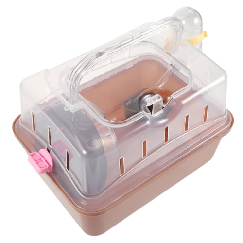 Beaupretty Haustier-transportbox Für Hamster Outdoor-reisekäfig Haustiere Transportkäfig Luftstrombelüftung von Beaupretty