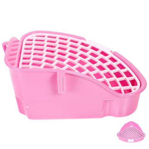 Beaupretty Katzentoilette Tablett Toilettentablett Katzentoilette Kleintierbedarf Hasentöpfchen von Beaupretty