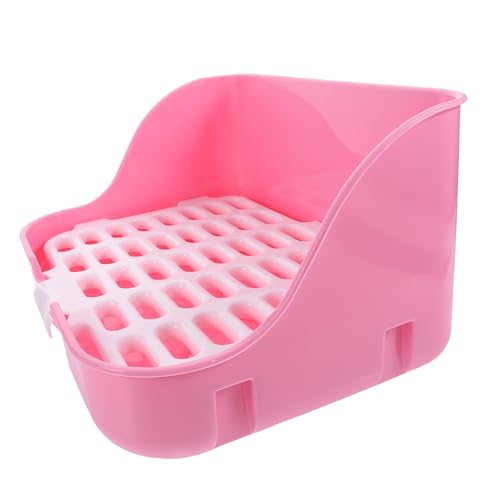 Beaupretty Hamstertoilette Kasten Töpfchentrainer Für Kaninchen Kaninchentoilette Kaninchen Töpfchen Katzentrainingstoilette Meerschweinchengehege Eckstreu Käfig Plastik Rosa Haustier Beaupretty Hamstertoilette Kasten Töpfchentrainer Für Kaninchen Kaninchentoilette Kaninchen Töpfchen Katzentrainingstoilette Meerschweinchengehege Eckstreu Käfig Plastik Rosa Haustier von Beaupretty