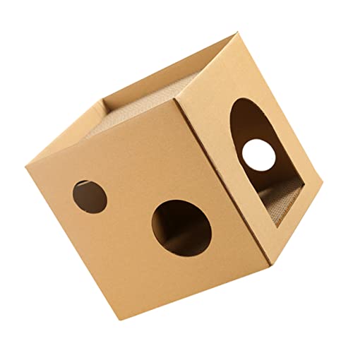 Beaupretty Katzenhaus Vat Versteck Möbel Katzenhäuser Aus Pappe Für Katzenkratzerhaus Aus Pappe Katzentunnel Kratzbrett Katze Katzenkratzer Karton Kätzchen Kratzbaum Wellpapier Welligkeit Beaupretty Katzenhaus Vat Versteck Möbel Katzenhäuser Aus Pappe Für Katzenkratzerhaus Aus Pappe Katzentunnel Kratzbrett Katze Katzenkratzer Karton Kätzchen Kratzbaum Wellpapier Welligkeit von Beaupretty
