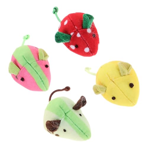 Beaupretty 4stücke Cartoon Frucht Mäuse Spielzeug Weiche Plüsch Katzenminze Spielzeuge Für Katzen Und Kätzchen Interaktive Spielzeuge Gesundheit Und Spieltrieb Für Drinnen Beaupretty 4stücke Cartoon Frucht Mäuse Spielzeug Weiche Plüsch Katzenminze Spielzeuge Für Katzen Und Kätzchen Interaktive Spielzeuge Gesundheit Und Spieltrieb Für Drinnen von Beaupretty