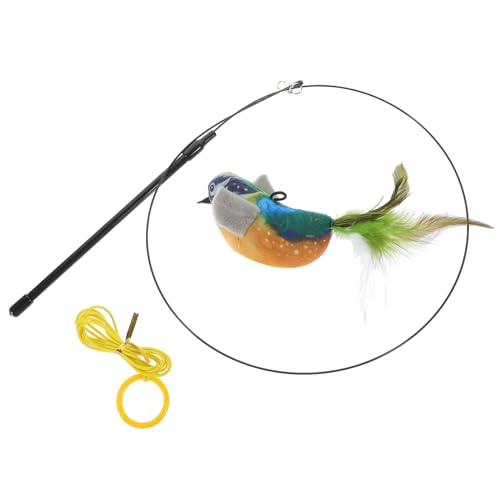 Beaupretty Katzenvogel-Stichstab Fliegende Vögel Teaserstäbe mit Katzenminze Plüschvogel Interaktives Katzenspielzeug Übungstrainingsspielzeug für Katzen Haustiere Kätzchen Wie Abgebildet 4 Beaupretty Katzenvogel-Stichstab Fliegende Vögel Teaserstäbe mit Katzenminze Plüschvogel Interaktives Katzenspielzeug Übungstrainingsspielzeug für Katzen Haustiere Kätzchen Wie Abgebildet 4 von Beaupretty