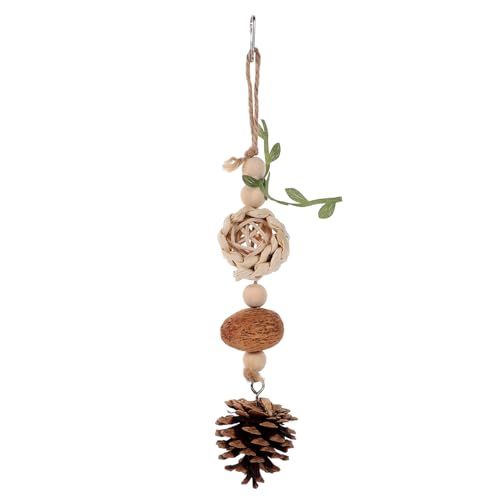 Beaupretty Aufhängbares Papageien-futtersuchspielzeug Vogel-kauspielzeug Papageien-beißspielzeug Sittich-Spielzeug Großes Vogelspielzeug Vogel-tannenzapfen-Spielzeug Beaupretty Aufhängbares Papageien-futtersuchspielzeug Vogel-kauspielzeug Papageien-beißspielzeug Sittich-Spielzeug Großes Vogelspielzeug Vogel-tannenzapfen-Spielzeug von Beaupretty