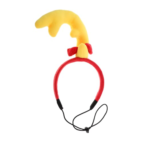 Beaupretty Kopfbedeckung Für Hunde Haarschmuck Für Welpen Kostüm-Haar-Accessoire Haarband Für Welpenohren Haustier-Foto-Requisite Kleines Tier Stirnband Hundebekleidung Hund Haarband Stoff von Beaupretty