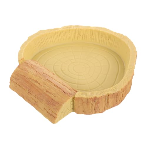Beaupretty Terrarium-futternapf – Reptilien-wassernapf Mit Harzmaterial Kompaktes Design Sicher Für Haustiere von Beaupretty