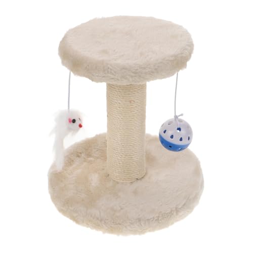 Beaupretty Kratzbaum Für Katzen Kletterpfosten Für Katzen Kratzbaum Für Kätzchen Rollstange Sisalseil Katze Kratzt Am Baum Kratzbäume Für Wohnungskatzen Kratzbaumständer Spielzeug Kratzer Lob von Beaupretty