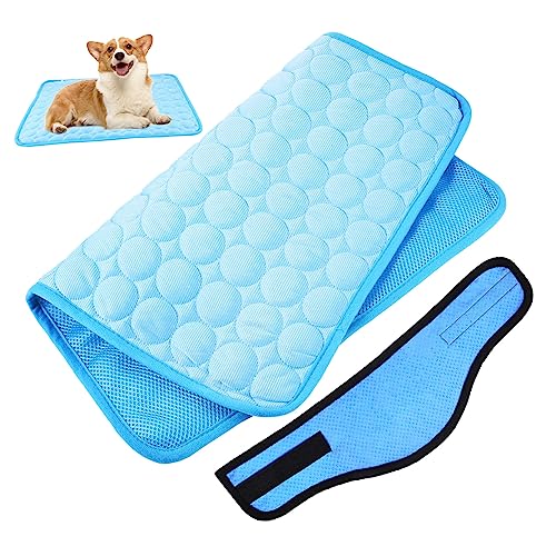 Beaupretty Kühlendes Bandana Für Und Mittelgroße Hunde Mit Eisseidenmatten-Kragen Kühlender Haustierschal Für Wärme Beaupretty Kühlendes Bandana Für Und Mittelgroße Hunde Mit Eisseidenmatten-Kragen Kühlender Haustierschal Für Wärme von Beaupretty