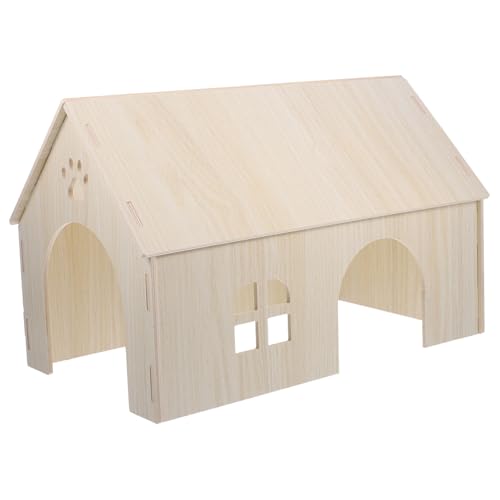 Beaupretty Meerschweinchen-versteck Großes Eichhörnchennest Aus Holz Chinchilla-Spielzeug Zubehör von Beaupretty