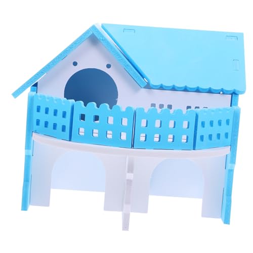 Beaupretty Hamsterversteck Doppelschichtiges Weißes Rattenhaus Käfig Aus Robustem Material Hamsterhaus für Haustiere Beaupretty Hamsterversteck Doppelschichtiges Weißes Rattenhaus Käfig Aus Robustem Material Hamsterhaus für Haustiere von Beaupretty
