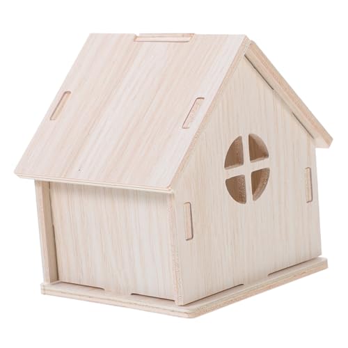 Beaupretty Zartes Hamsterhaus Aus Holz Für Meerschweinchen Ratten Entspannender Unterschlupf Beaupretty Zartes Hamsterhaus Aus Holz Für Meerschweinchen Ratten Entspannender Unterschlupf von Beaupretty