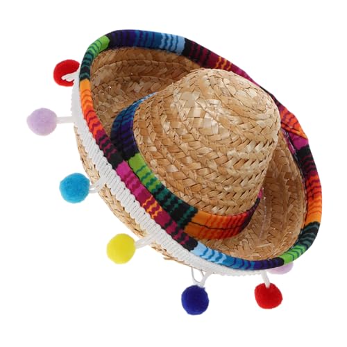 Beaupretty Mini Sombrero Hüte Mit Ballfransen Leichte Strohhut Stirnbänder Für Mexikanische Mottopartys Karneval Und Geburtstagsfeiern Authentisches Design Vielseitig Einsetzbar Angenehm Beaupretty Mini Sombrero Hüte Mit Ballfransen Leichte Strohhut Stirnbänder Für Mexikanische Mottopartys Karneval Und Geburtstagsfeiern Authentisches Design Vielseitig Einsetzbar Angenehm von Beaupretty
