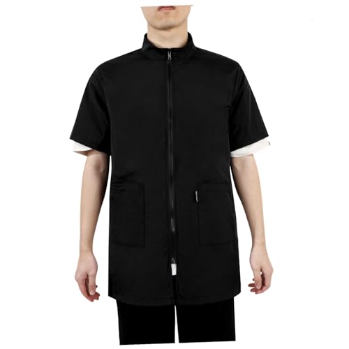 Beaupretty Pet Grooming Smock aus Strapazierfähiger Faser Barber Jacket mit Multifunktionalen Taschen Maschinenwaschbar Bequem und Reißfest für Hunde und Haustierpflegesalon von Beaupretty