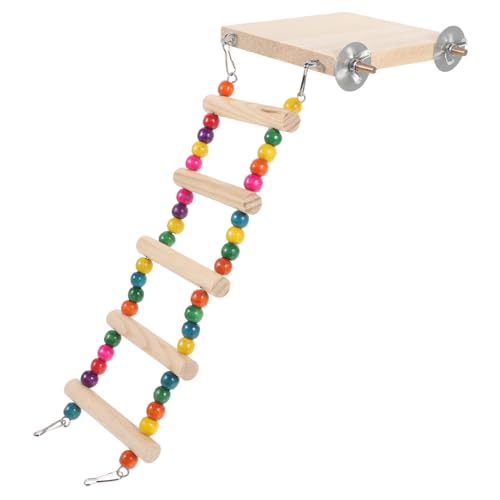 Beaupretty Vogel-spielständer Vogel-kletterleiter Mit Stufen Sittichleiter Aus Holz Spielzeug Für Training Und Bewegung Für Sittiche Unzertrennliche Und Nymphensittiche Beaupretty Vogel-spielständer Vogel-kletterleiter Mit Stufen Sittichleiter Aus Holz Spielzeug Für Training Und Bewegung Für Sittiche Unzertrennliche Und Nymphensittiche von Beaupretty