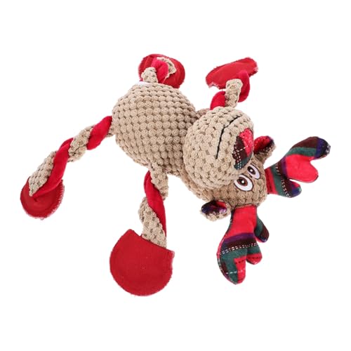 Beaupretty Weihnachts-hundespielzeug Aus Weichem Plüsch Quietschendes Kauspielzeug Für Haustiere Für Das Training Im Haushalt Und Im Freien Beaupretty Weihnachts-hundespielzeug Aus Weichem Plüsch Quietschendes Kauspielzeug Für Haustiere Für Das Training Im Haushalt Und Im Freien von Beaupretty