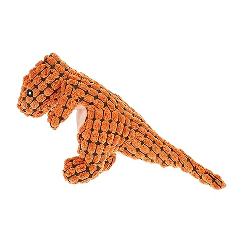 Beaupretty Quietschspielzeug für Hunde Orange Dinosaurier-Form Kauspielzeug für Hunde Kauspielzeug für Haustiere Hundetrainingsspielzeug Beaupretty Quietschspielzeug für Hunde Orange Dinosaurier-Form Kauspielzeug für Hunde Kauspielzeug für Haustiere Hundetrainingsspielzeug von Beaupretty