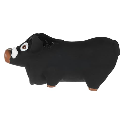 Beaupretty Quietschendes Latex Hundespielzeug Schwein Robustes Kauspielzeug für Welpen Interaktives Beißspielzeug zur Zahnpflege und Intelligenzförderung Fördert Spielerisch Gesunde von Beaupretty