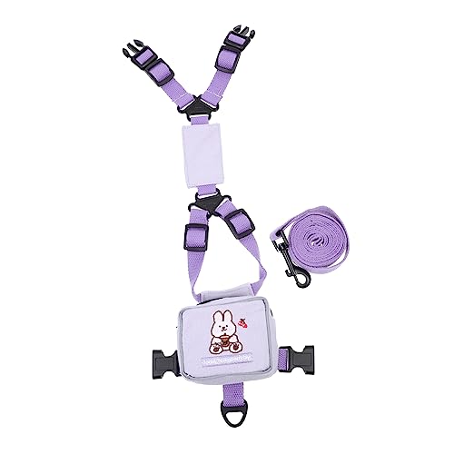 Beaupretty Kätzchenleine Hundewesten-Rucksack - Katzenleine Lustiges Stickmuster Kompakt Beaupretty Kätzchenleine Hundewesten-Rucksack - Katzenleine Lustiges Stickmuster Kompakt von Beaupretty