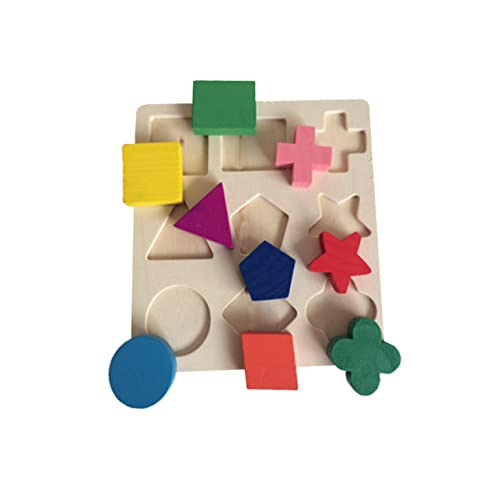 Beaupretty Ara Papagei Spielzeug Puzzle Vogel Intelligenz Training für Vögel Holz Block Form von Beaupretty