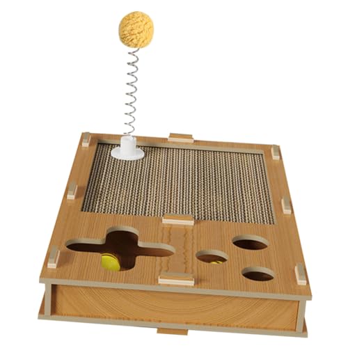 Beaupretty Spielzeuge Scratchpad, Das Dem Indoor-katzenunterlage Kratzer Zum Schleifen Der Klaue Dekoratives Kratzbrett Verschleißfestes Kratzpad Boden Kratzpad Wellpapier Kratzfest Haustier Beaupretty Spielzeuge Scratchpad, Das Dem Indoor-katzenunterlage Kratzer Zum Schleifen Der Klaue Dekoratives Kratzbrett Verschleißfestes Kratzpad Boden Kratzpad Wellpapier Kratzfest Haustier von Beaupretty