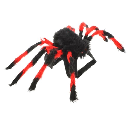 Beaupretty Spinnenkostüm Haustier Welpenspinne Verkleiden Sich Plüsch Spinne Kostüme Hunde Spinnenkostüm Welpen-kätzchen-Outwear-Bekleidung Haustierkostüm Baumwolle Hundekleidung Halloween von Beaupretty